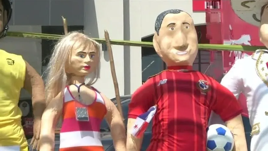 Realizan concurso de muñecos de Año Viejo en Chame