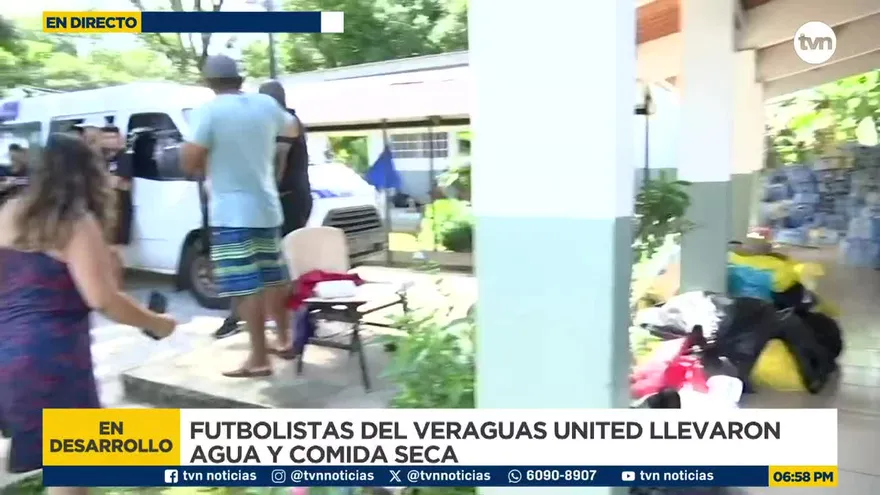 LPF| Veraguas United entrega donación a comunidad afectada por el terremoto de Panamá
