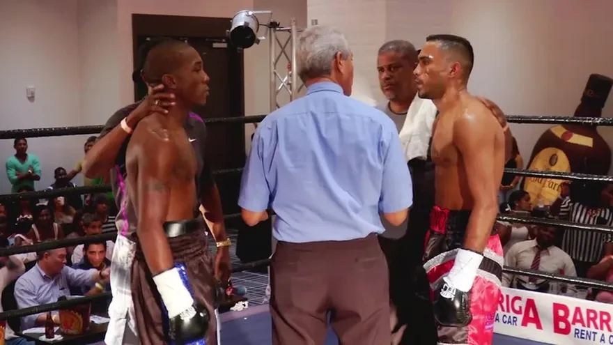 Reciente combate de Alberto 'Metralleta' Mosquera