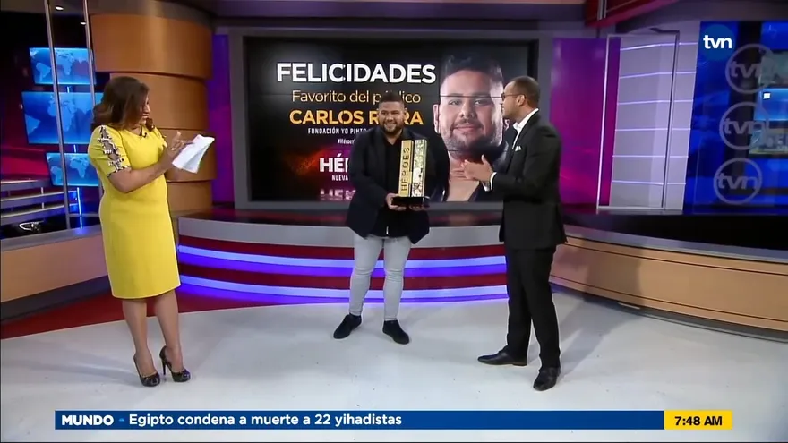 Favorito del público en Héroes por Panamá