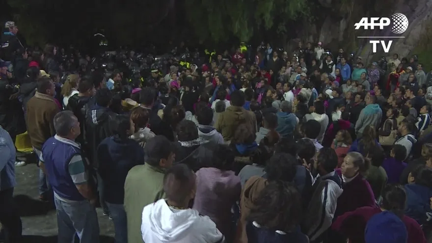 Presos se amotinan en suburbio de Ciudad de México