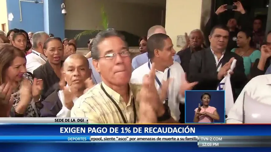 Funcionarios de la DGI en paro para exigir pago de bonificación