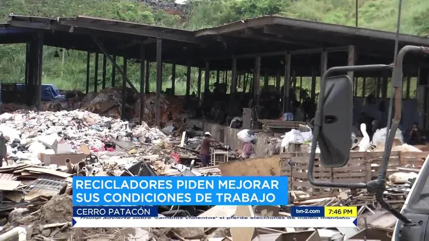 Recicladores en Cerro Patacón denuncian irregularidades