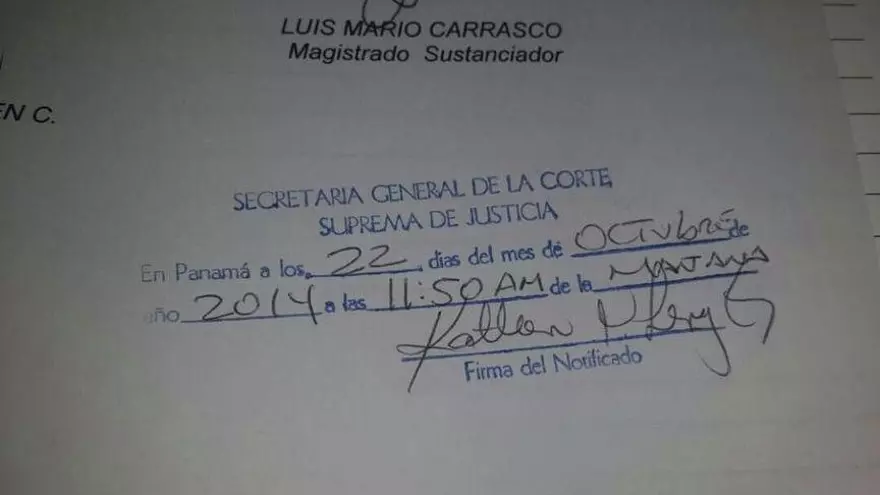 Levy se notifica de Habeas Corpus, Corte en sesión permanente