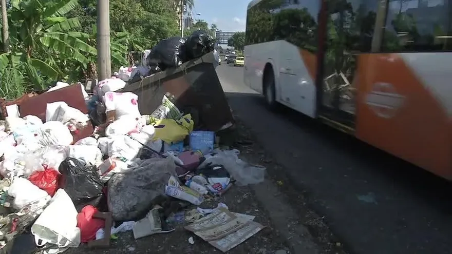 El problema de la basura en la ciudad capital