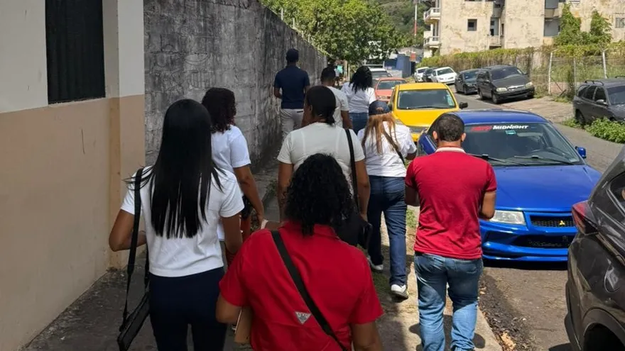 Personal que acude a realizar la evaluación por parte del Mides
