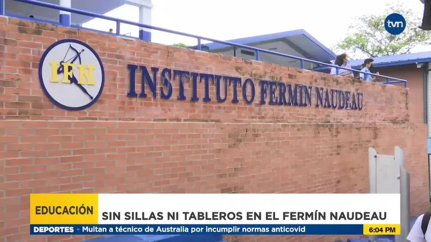 El recién remodelado Fermín Naudeau se encuentra sin sillas ni tableros