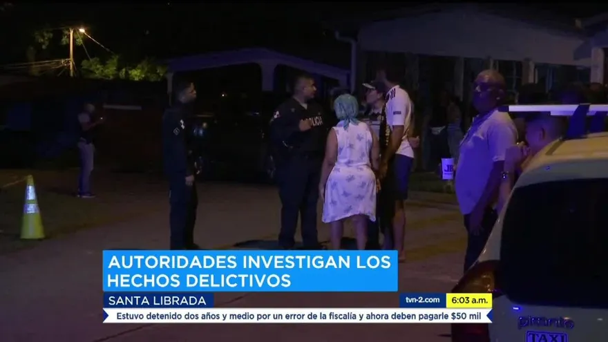 Asesinan a dos personas en Santa Librada, San Miguelito