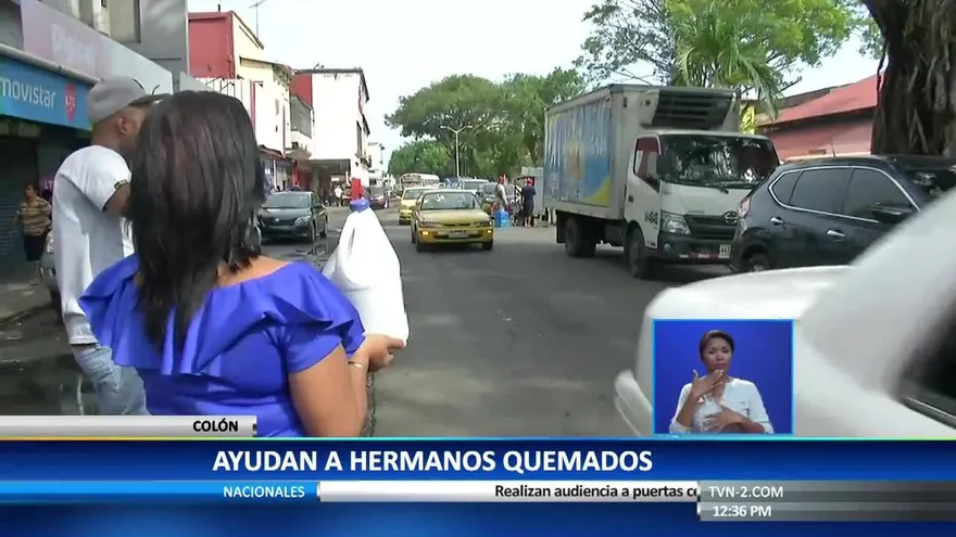 Colón se une para ayudar a familia Lewis, víctima de incendio