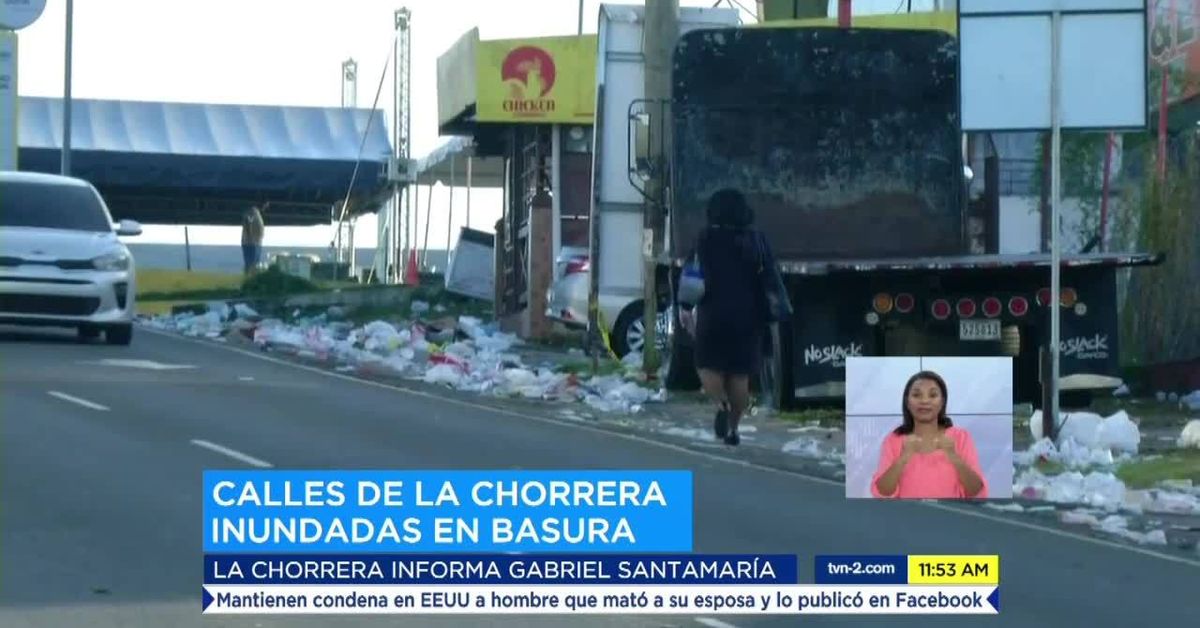 Calles en La Chorrera están repletas de basura tras desfiles patrios ...