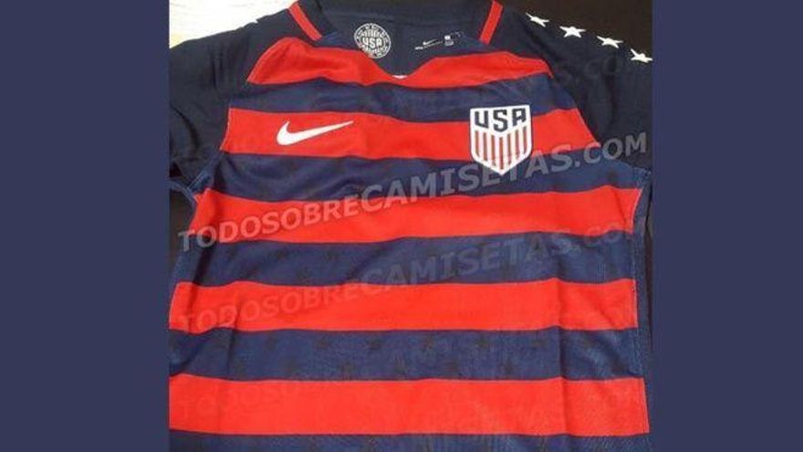 Este sería el nuevo uniforme de Estados Unidos.