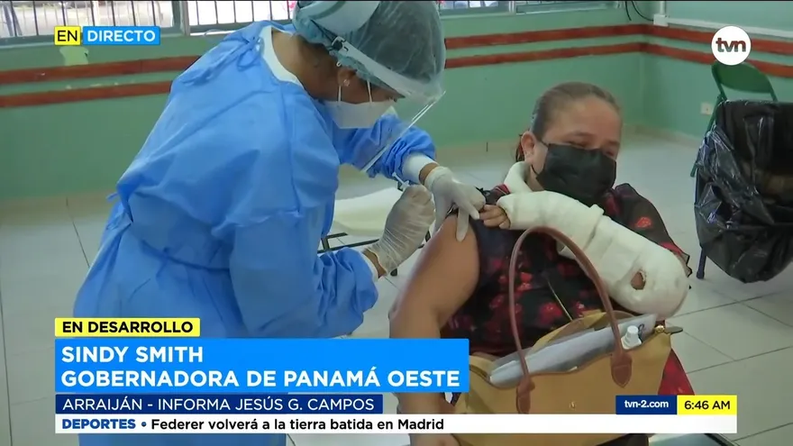 Balance de primeras horas de vacunación en Arraiján