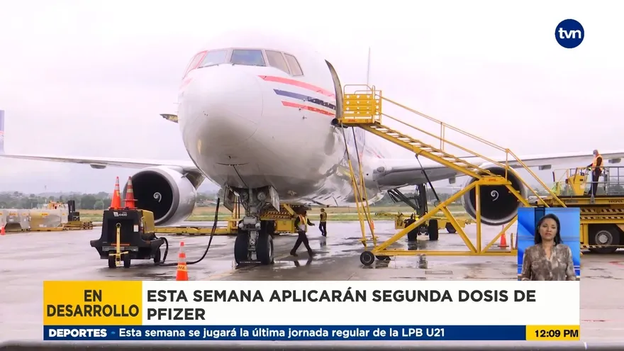 Llega nuevo lote de vacunas de Pfizer