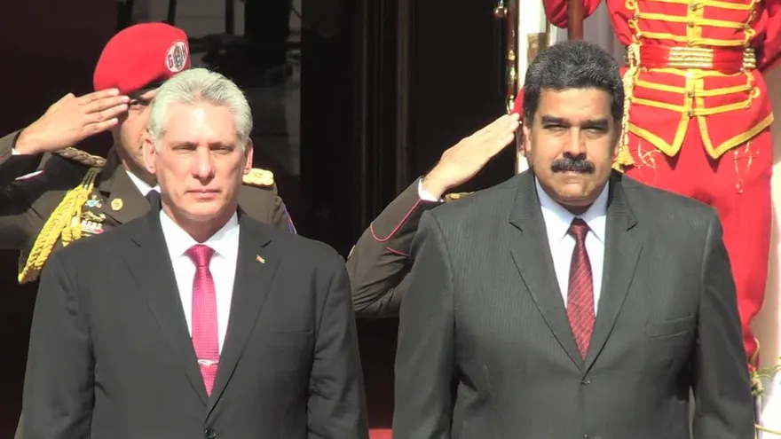 Díaz-Canel en primera línea de defensa de Maduro ante sanciones