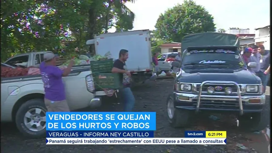 Vendedores de legumbres son víctimas de robos en Santiago