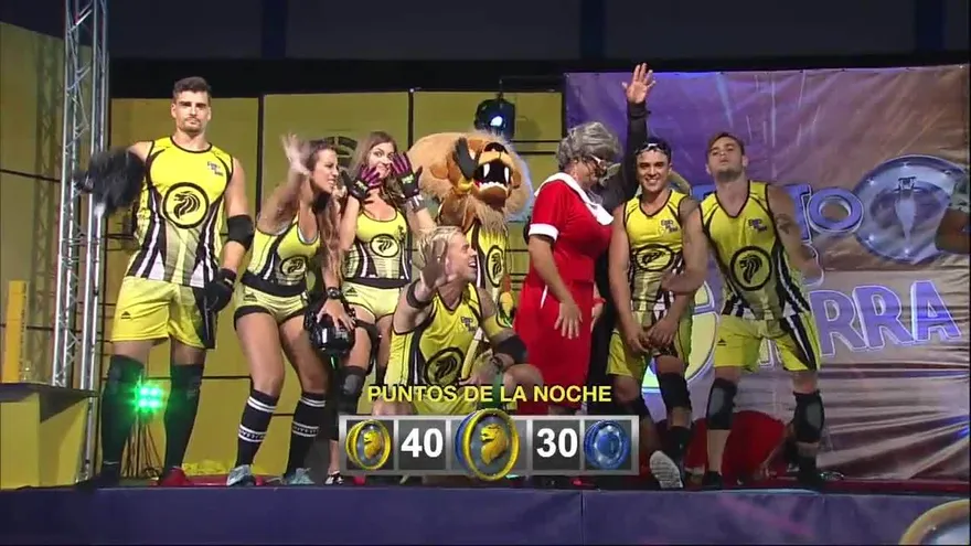 ¡El circuito más largo de la noche fue ganado por los leones!