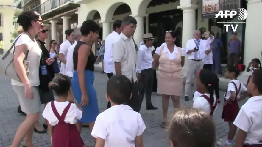 Secretaria de Comercio de EEUU visita La Habana Vieja