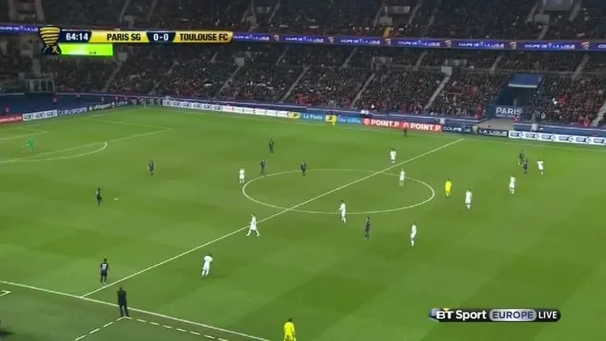 Di Maria y Lavezzi anotaron en la victoria de Paris Saint Germain ante el Toulouse