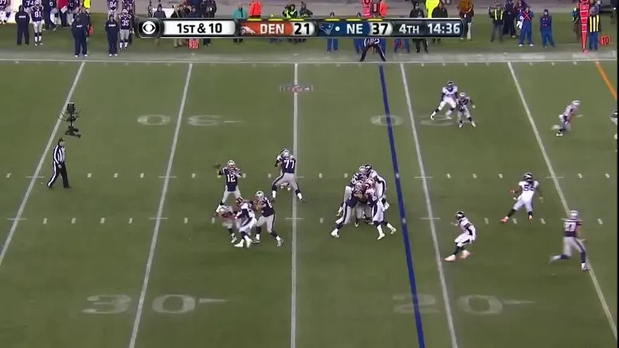 Gronkowski hace atrapadota 'one hand'