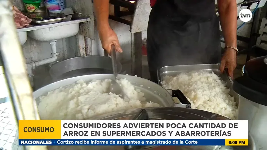 Panameños advierten falta de arroz