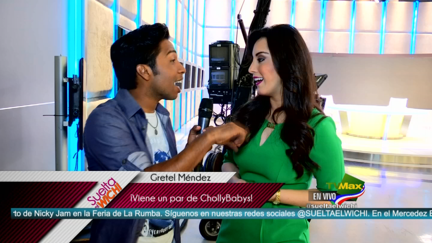 Grettel Mendéz está embarazada de gemelos