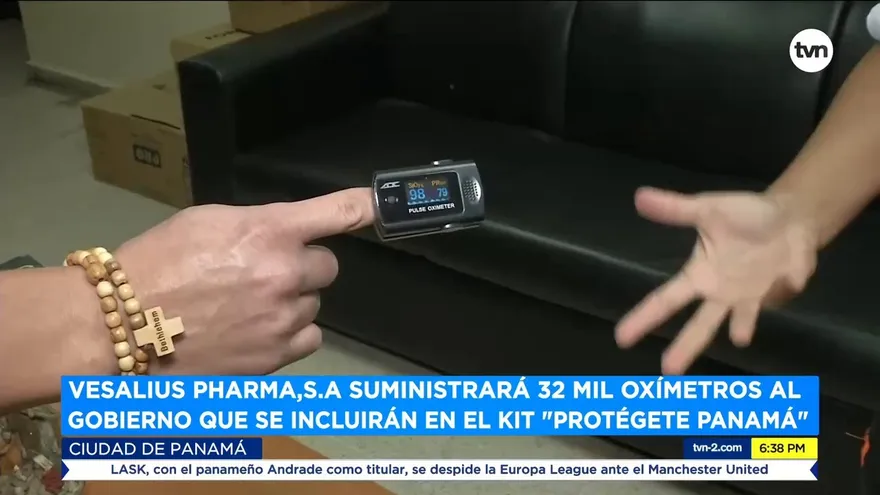 Vesalius Pharma, S.A. suministrará 32 mil oxímetros al Gobierno