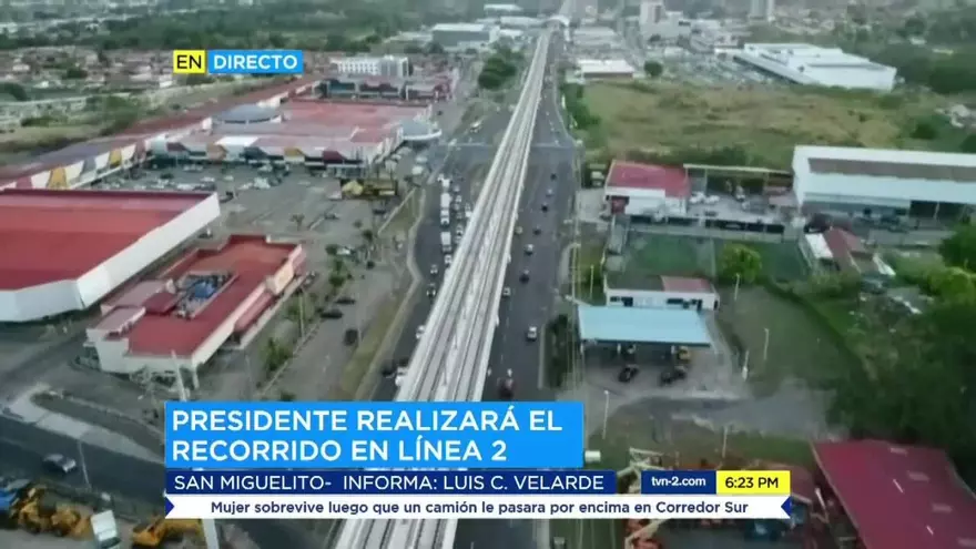 Varela realiza recorrido en la Línea 2 del Metro