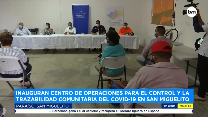 Inauguran Centro de Operaciones para el control del Covid-19 en San Miguelito