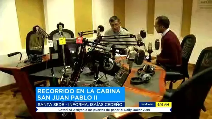 TVN Noticias recorre la Radio Vaticano