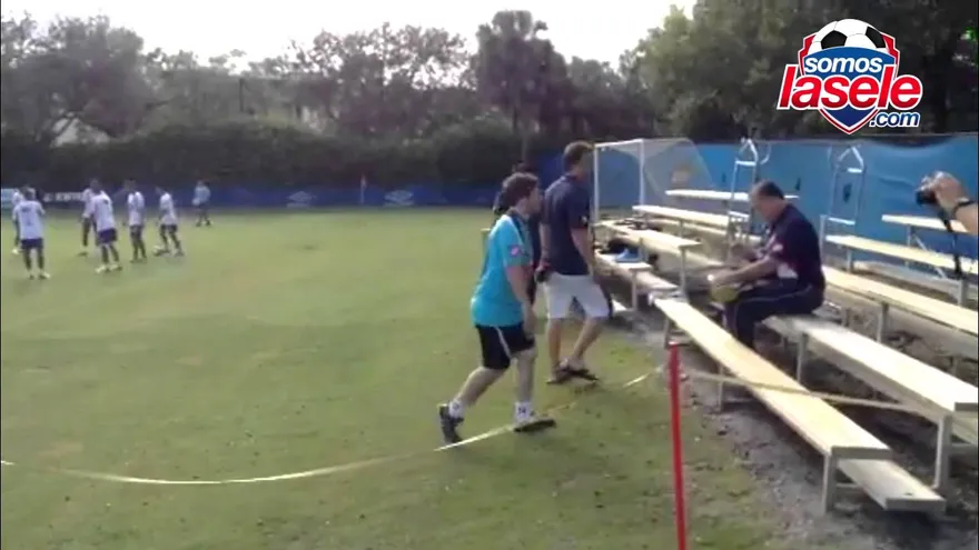 Exclusivo, entrenamiento de la Sele desde Florida