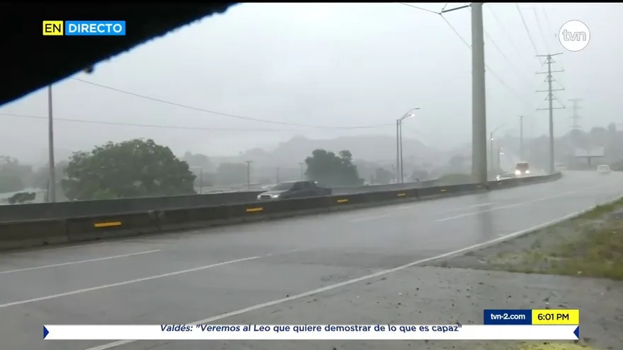 Continúan las fuertes lluvias en la República de Panamá