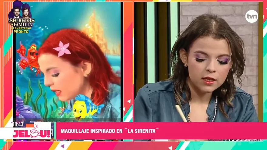 Maquillaje: inspiración "La sirenita"