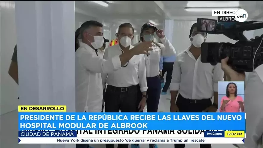 Entregan llaves del hospital para pacientes con COVID-19