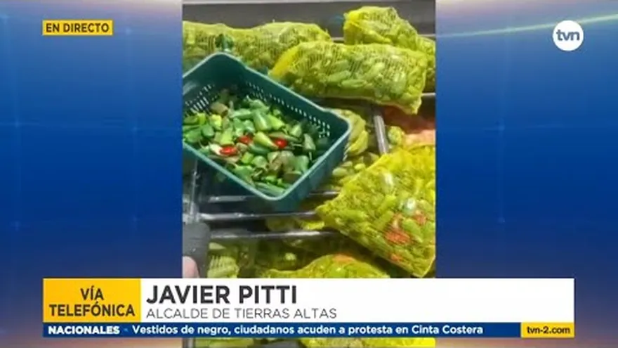 Preocupación en Chiriquí por desabastecimiento de insumos y alimentos