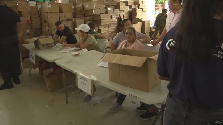 Siguen las donaciones en el Parque Omar