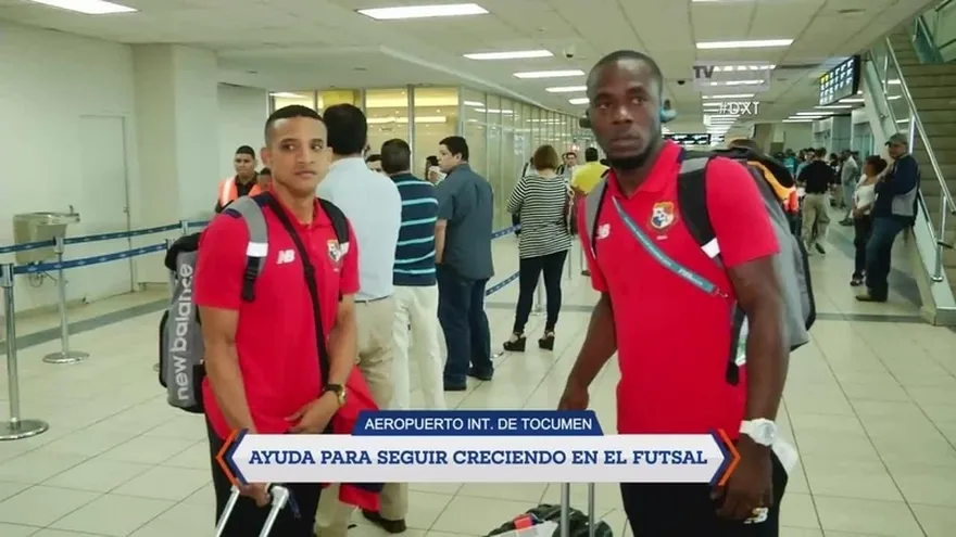 Llegó la selección de fútsal de Panamá