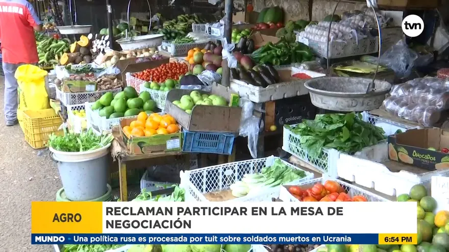 Productores reclaman espacio en mesa del dialogo