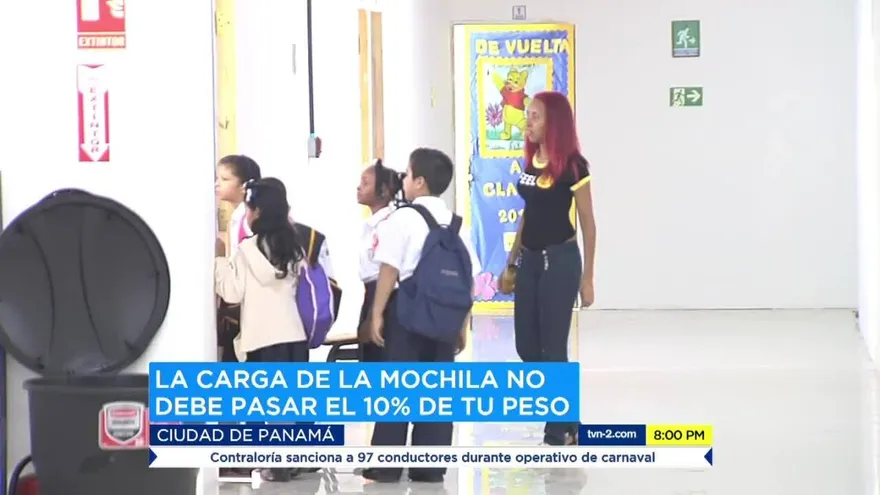 Dan consejos sobre el uso correcto de la mochila