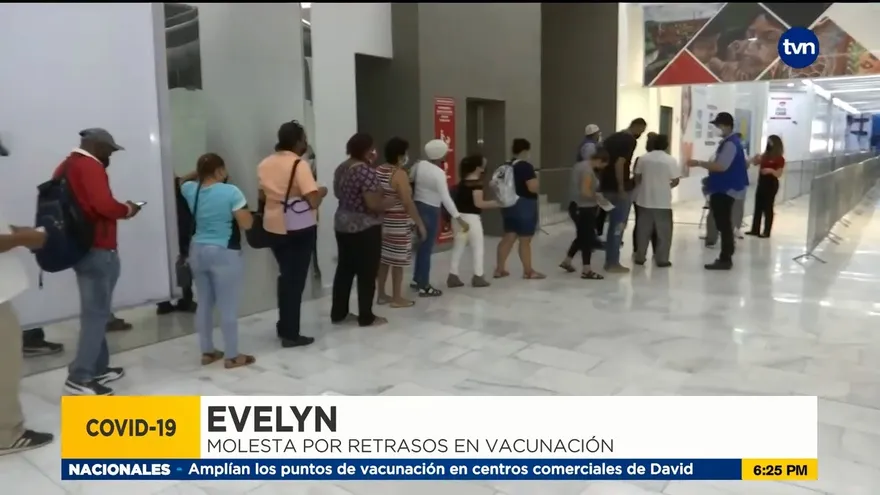 Vacunación en Albrook Mall