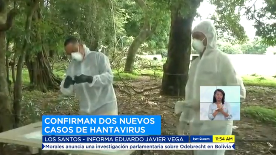 Dos nuevos casos de Hantavirus en Los Santos