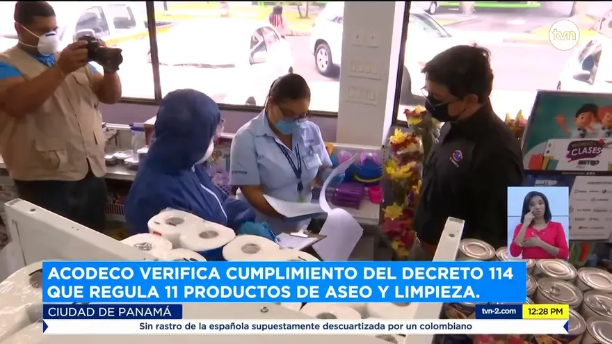 Acodeco realiza operativo en establecimientos comerciales