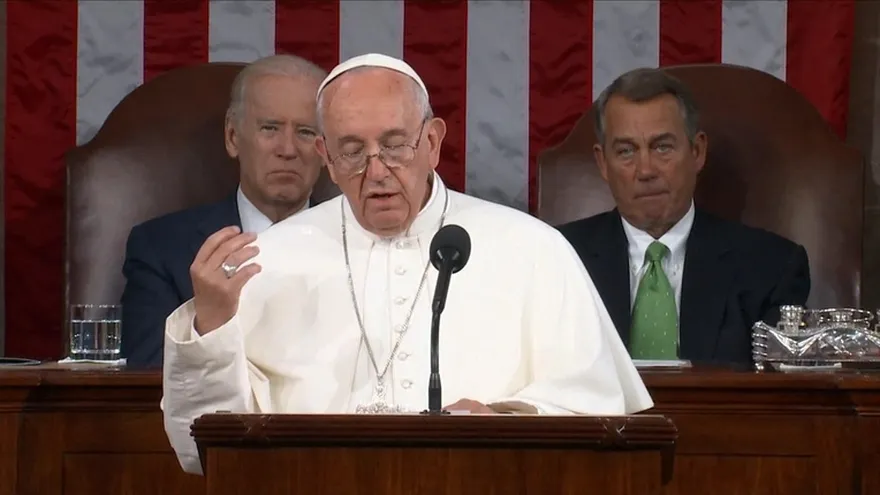 El Papa ante el congreso de EEUU