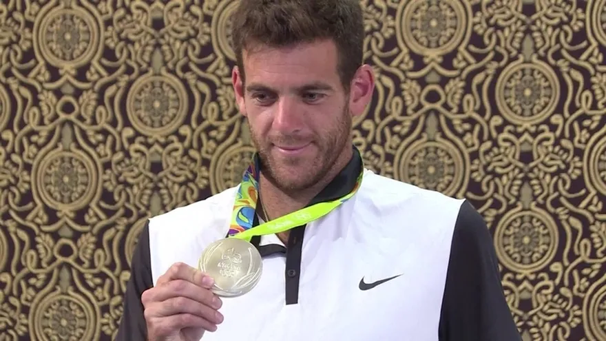 Del Potro, regreso a su país con una medalla de plata que vale oro