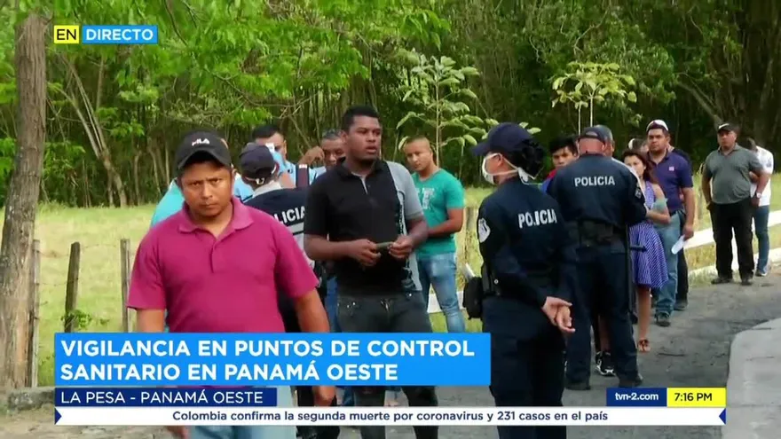 Sigue el cerco sanitario en La Chorrera