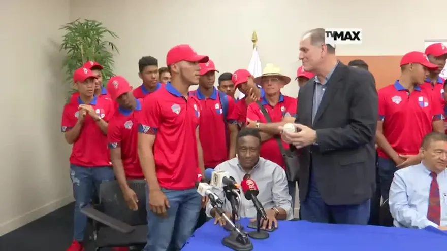 La selección Sub-15 de béisbol, llegó a Panamá luego de ganar el cupo al Mundial