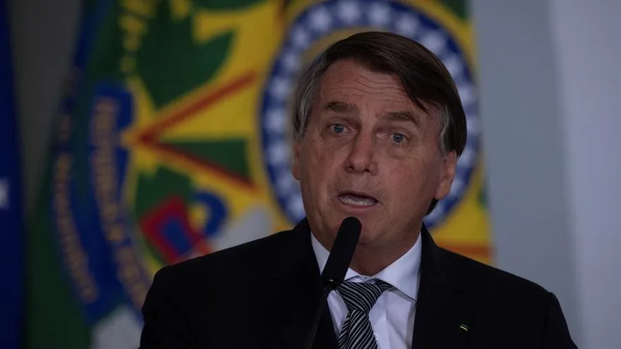 El presidente de Brasil, Jair Bolsonaro.