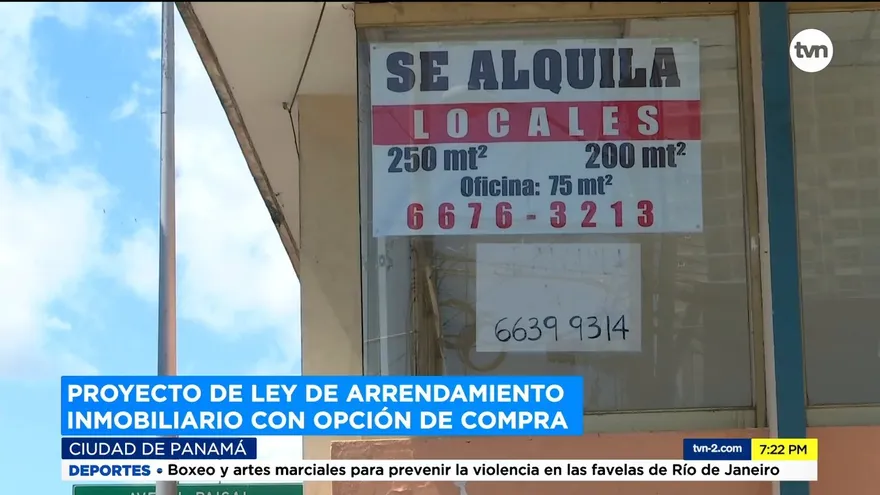 Proyecto de ley de arrendamiento inmobiliario con opción de compra