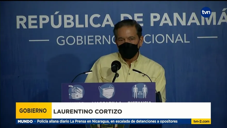 Presidente Cortizo fustiga la vacunación en servidores públicos