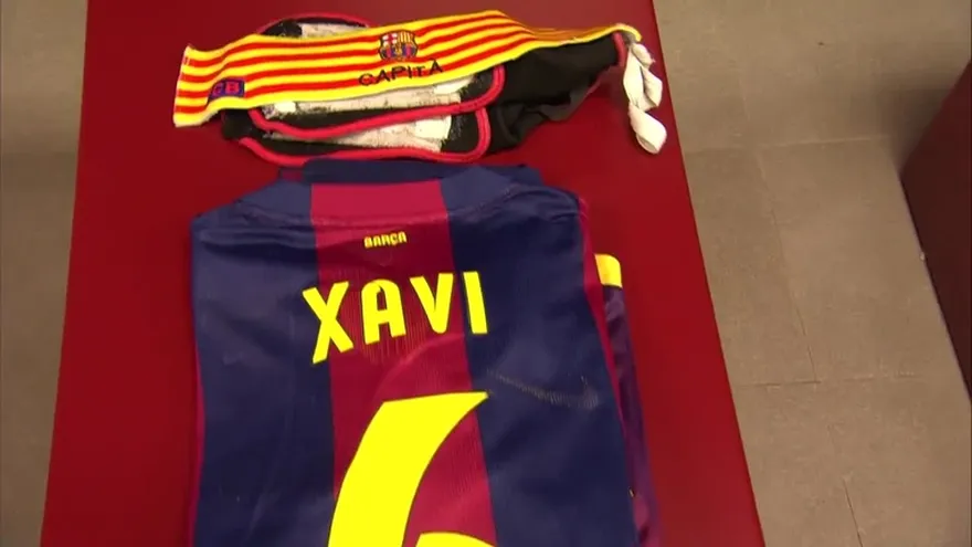 Último partido de Xavi con el FC Barcelona