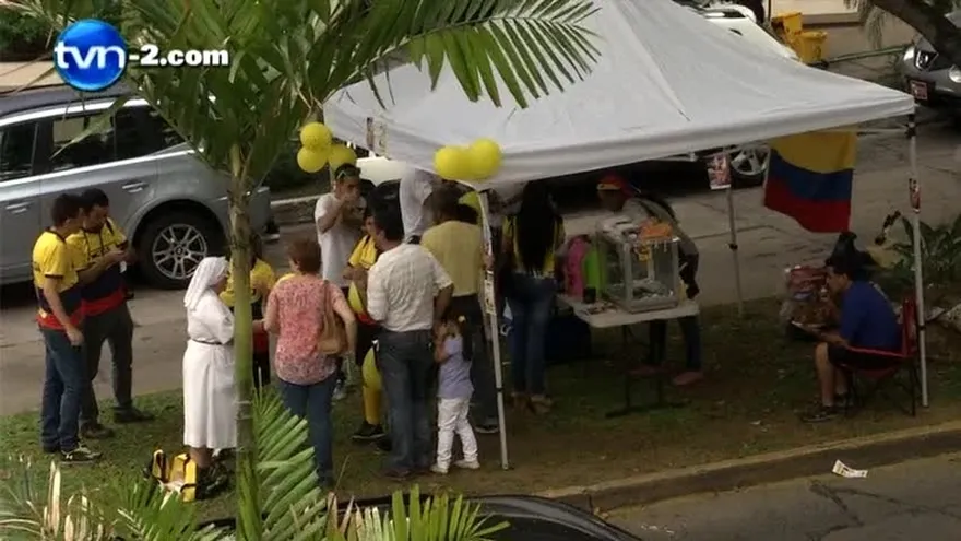 Colombianos en Panamá votaron para escoger su nuevo Presidente